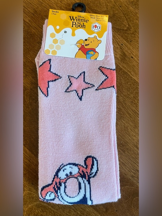 Winnie-the-Pooh Accessories - Winnie The Pooh Tigger Disney Socks New with Tags